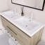 Meuble-lavabo double 60 po avec plateau en résine-467202644