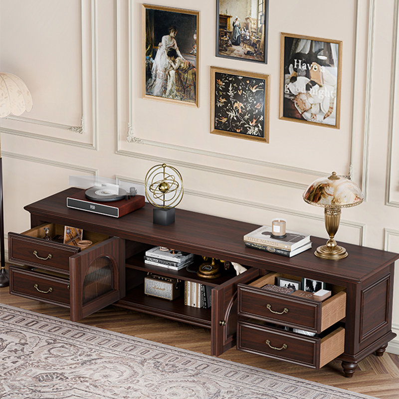 Meuble télé classique de style américain, 86.61"