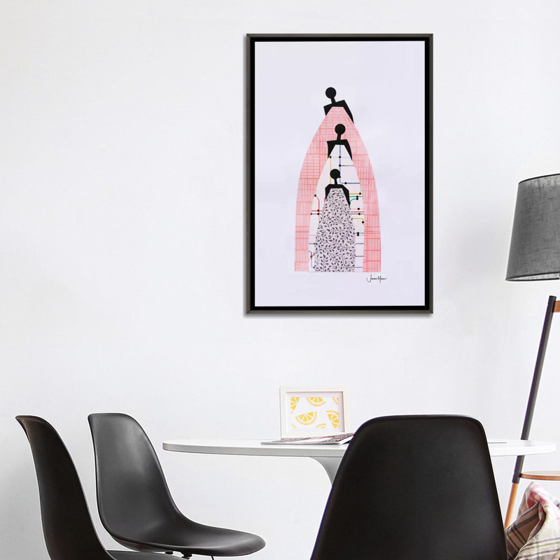 Reproduction d’art sur pied sur les épaules de nos ancêtres par Lou Lou, H 40 po x l 26 po x P 1,5 po, Pas de tapis