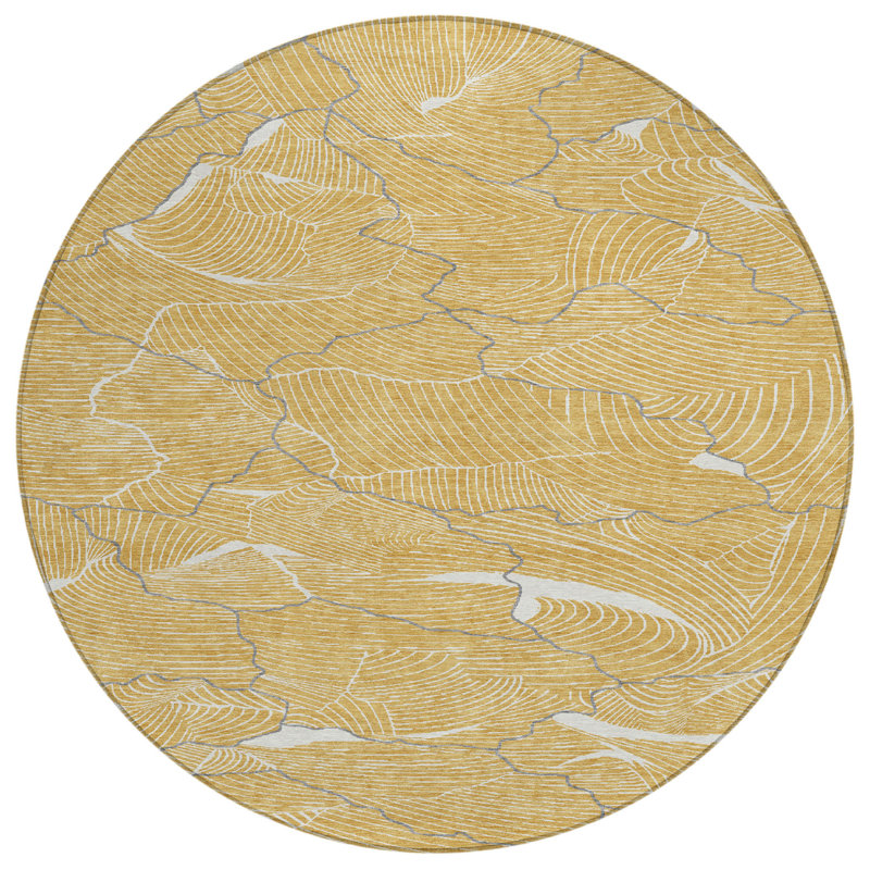 Tapis rond 8 po
