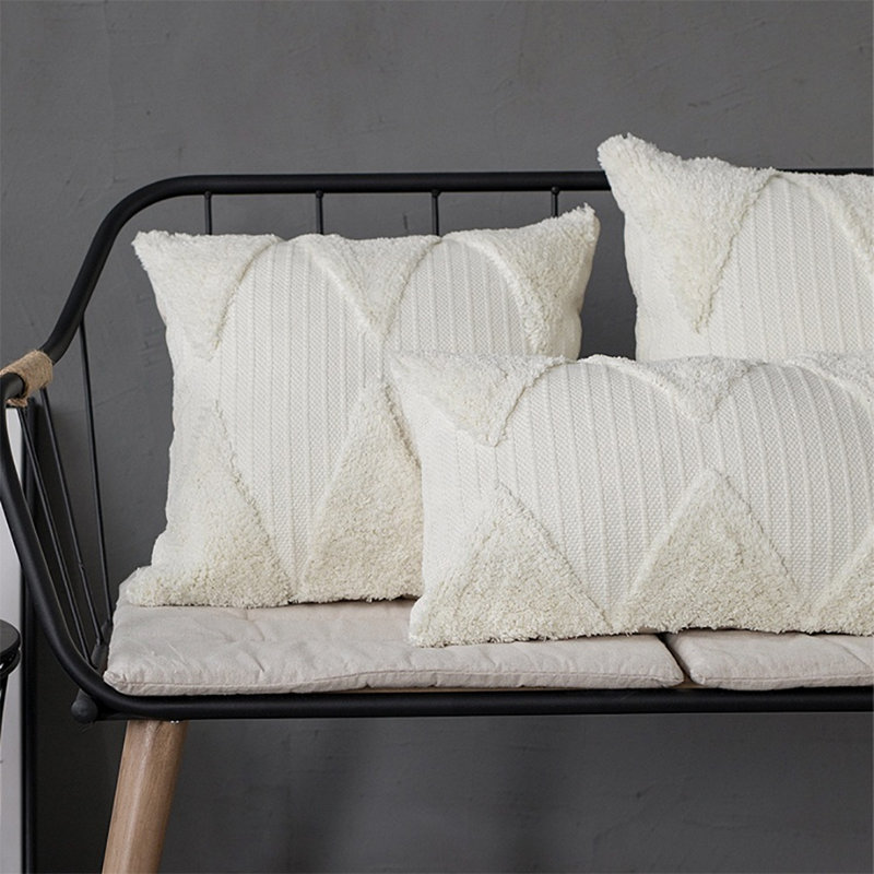  Geometric Throw Pillow