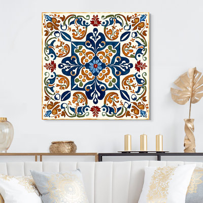 Terilee - Abstract Tile Acrylic Wall Art For Living Room