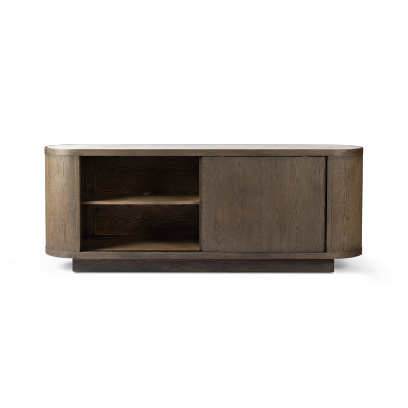 Galini 80'' W Solid Wood Sideboard