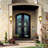 Daneil Oil Rubbed Bronze 7.17'' H Amber Glass Outdoor Wall Lantern
