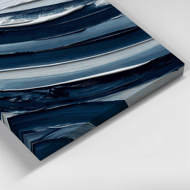 Art mural horizontal sur toile rayée horizontale, H 8 po x l 10 po