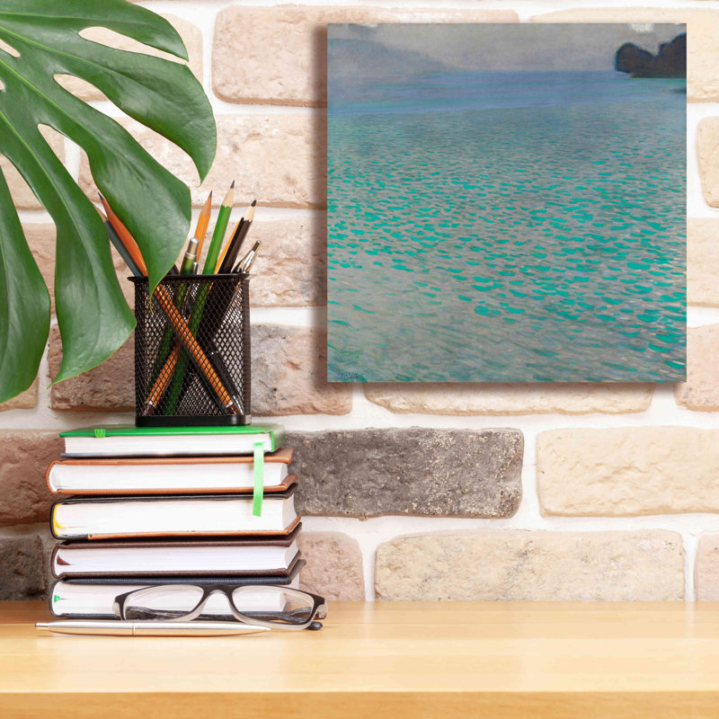 «Eti Attersee On Canvas» par MASTERS, reproduction, H 12 po x l 12 po x P 0,75 po