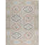 Hand-Knotted High-Quality Beige and Multi-Colored Area Rug