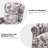 Ariany Floral Polyester Manual Reclining Chairs with Nailhead Trim-842269339