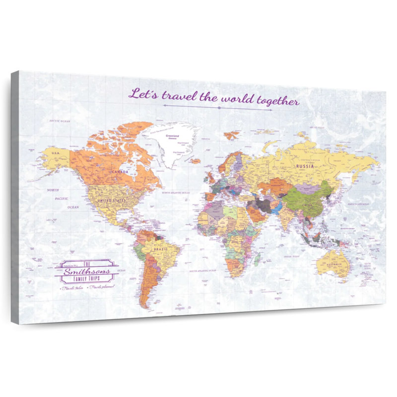 Épingle personnalisée «Travel Together III» Amandalyn, H 16 po x l 24 po, Oui