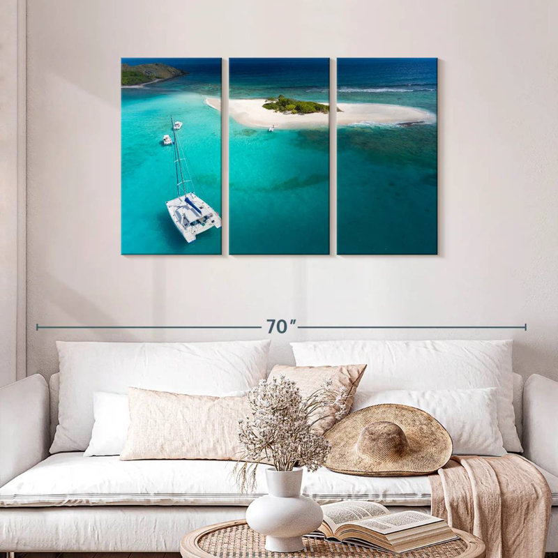 Mehar Tropical Catamaran, 28" H x 45" W