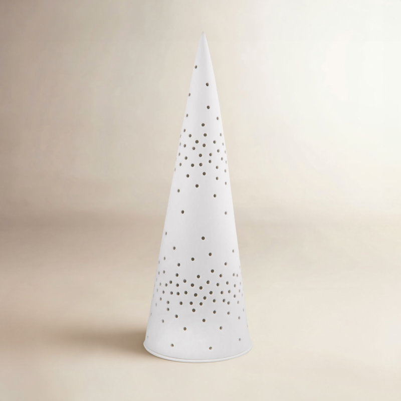 Arbres de porcelaine éclairés à DEL Light Forest, H 12,60 po x l 4,30 po x P 4,30 po