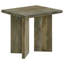 Table de bout carrée en bois massif
