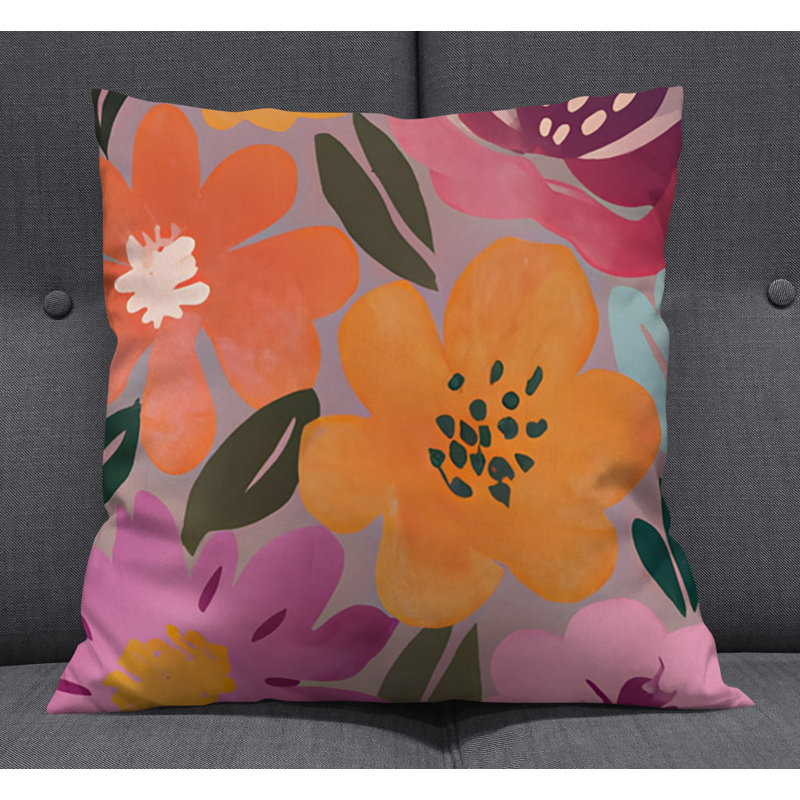 Coussin décoratif, H 20 po x l 20 po, Housse de coussin seulement - sans coussin