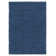 Amira Solid Color Handwoven Wool/Cotton Area Rug in Navy / Blue