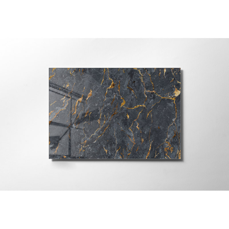Peinture décorative en verre trempé, H 39,4 po x l 27,6 po x P 1 po