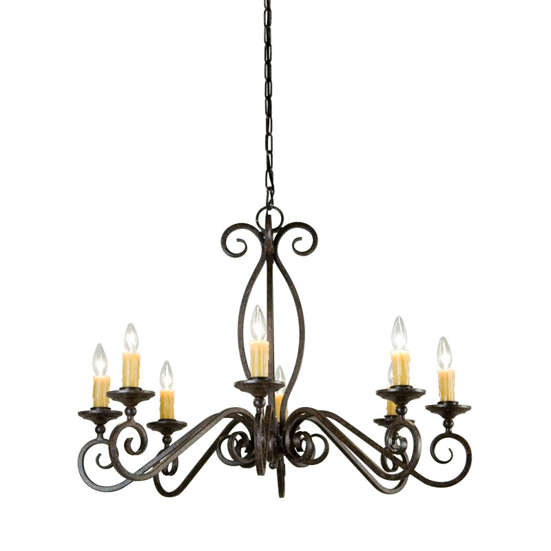 Wallis 8 - Light Chandelier