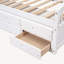 Lits simples 6 tiroirs en bois massif-543792615
