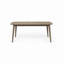 Table de salle à manger d'extérieur extensible en bois d'acacia (table seulement)