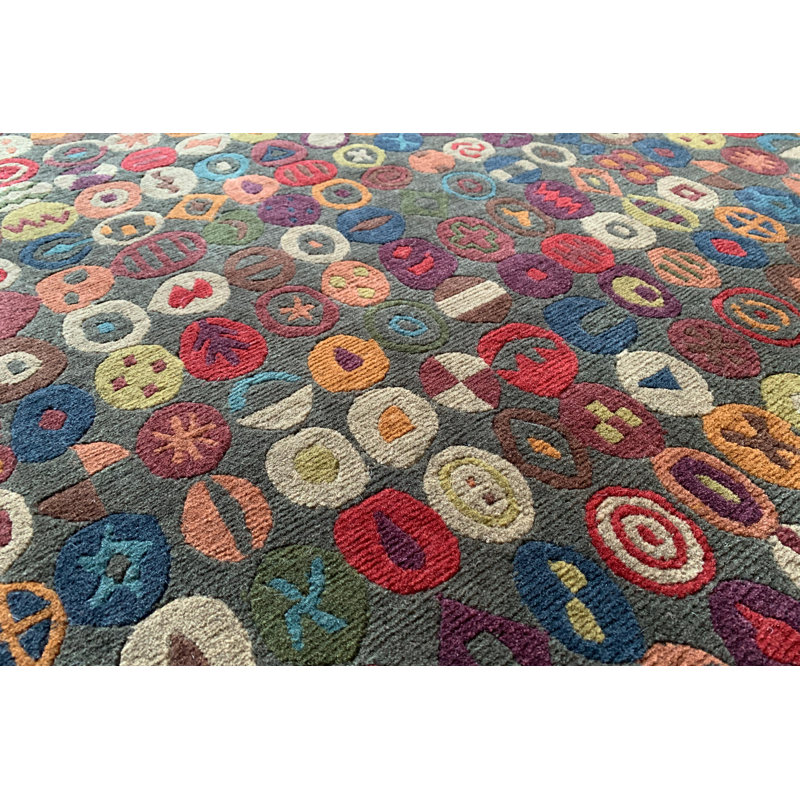 BOTTLE CAPS PUTTY, Rectangle 4' x 6'