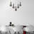 5 - Light Silver Kitchen Island Pendant