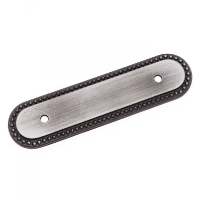 BP Series Beaded Oblong Pull Backplate