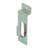 Only Hangers Chrome Slatwall  Notch Picture Hanger Utility Peg Hook 25pcs