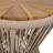 Nara Outdoor Side Table Acacia Wood & Woven Rope-467199909-467199064