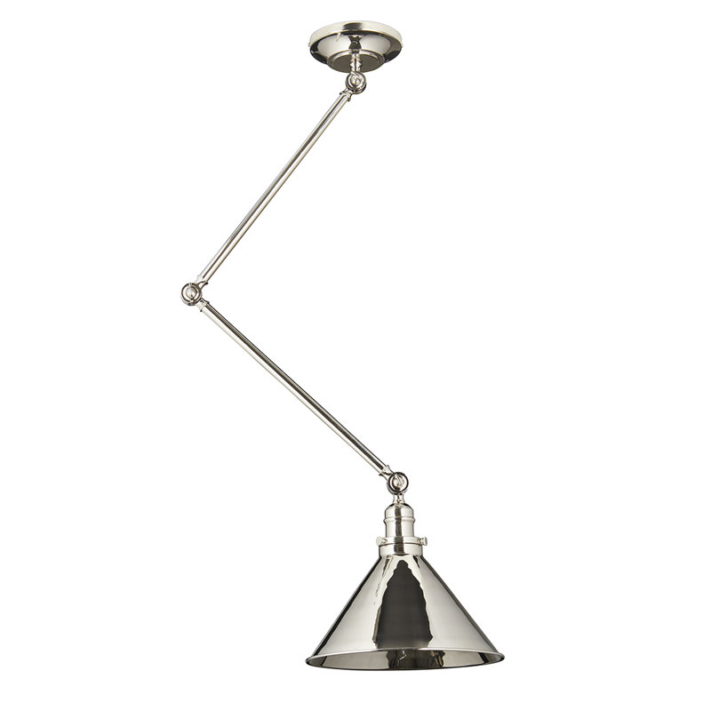 Provence 1 - Light Pendant, Polished Nickel