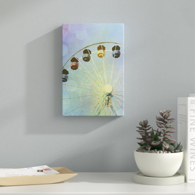 «Rainbow Ferris Wheel III», impression sur toile