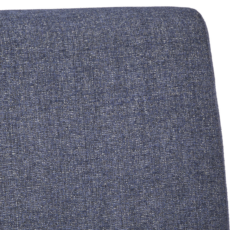 Chaise Imboden Ripton, Bleu 100% polyester