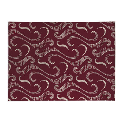Ocean Current Low Profile Kitchen Mat