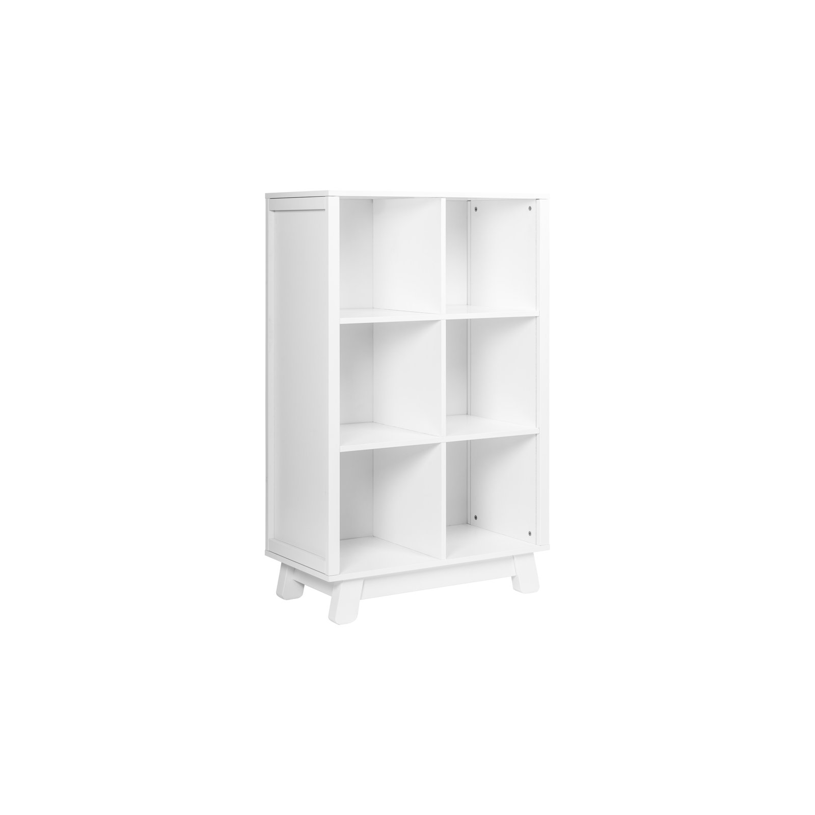 Hudson Cubby Bookcase, White