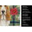 Lemon and White Basset Hound Christmas PoinsettIas Kitchen Towel-2080584174