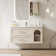 Francess 39.4'' Single Bathroom Vanity with Faux Marble Top
