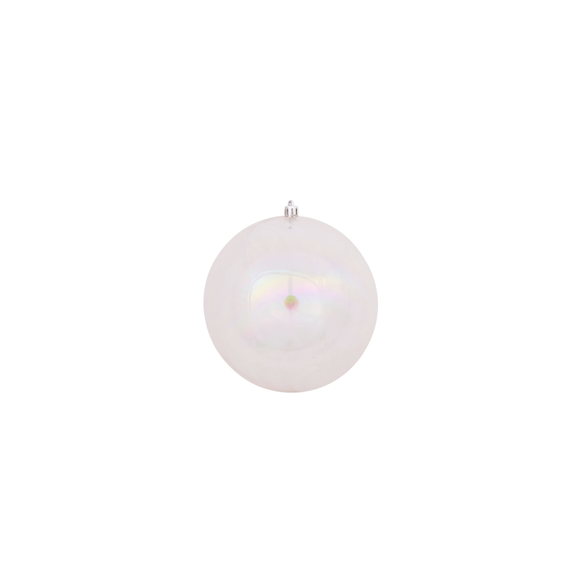 Holiday Décor Ball Ornament, Clear Translucent