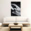 Elegance in Shadow Classic Elegant Retro Portrait Wall Art Print 1 Piece Wrapped Canvas Wall Art-59105684