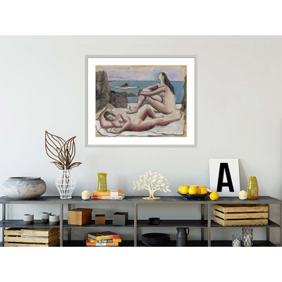 «Three Bathers» par Pablo Picasso, impression giclée sur cadre