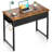 Small Desk With Fabric Drawers- For Bedroom, Vanity Desk With Storage, Home Office Computer Desk For Small Spaces, Modern Work Writing Study Table-1452400590-1452400582
