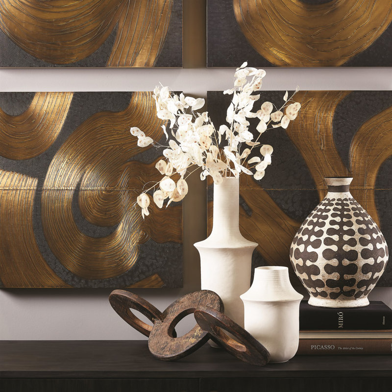 Fladis Vase-Matte Cream Marble-Tall