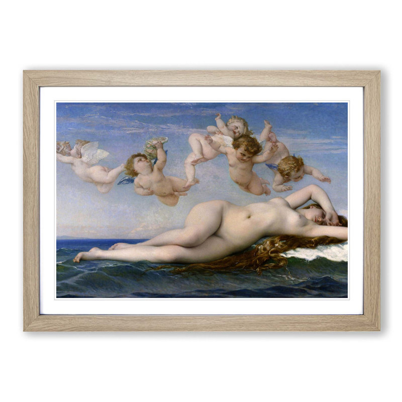 Alexandre Cabanel - Single Picture Frame Painting, Oak