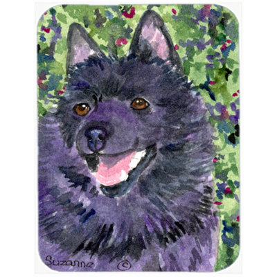Caroline's Treasures Schipperke Glass Cutting Board