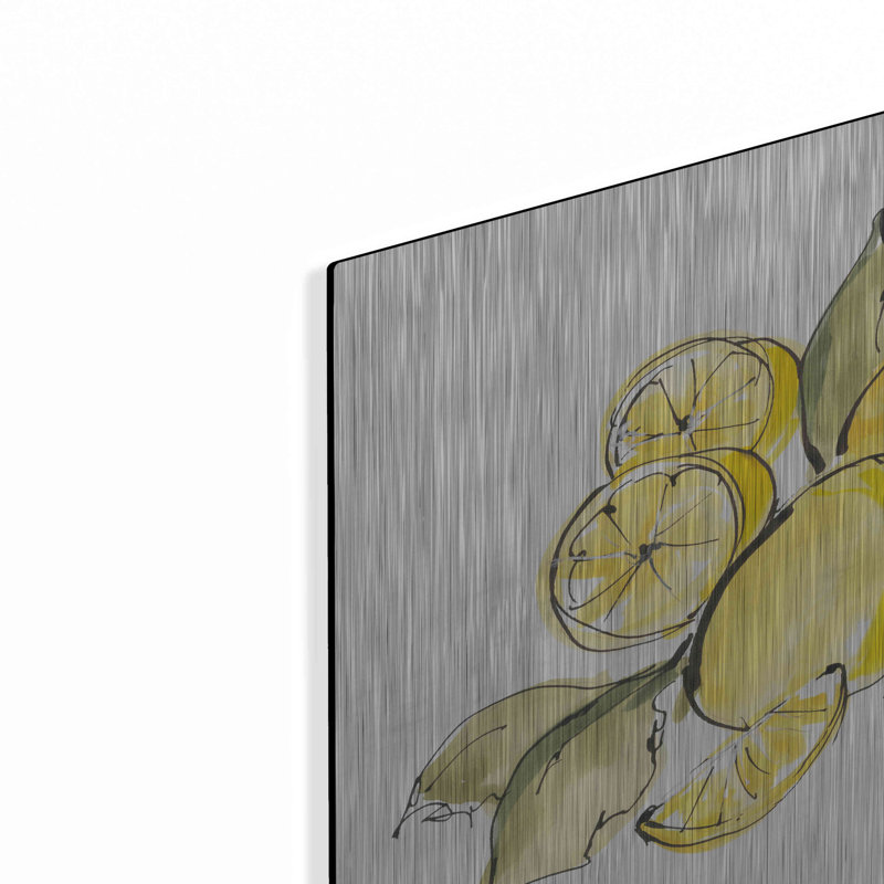 «Lemon Still Life III» par Chris Paschke, H 12 po x l 12 po