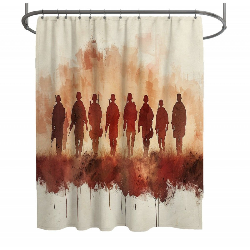 Herm Shower Curtain, 83"H x 70"W