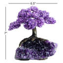 Astro Gallery of Gems Large Amethyst Clustered Gemstone Tree on ...