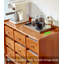 Armoire d'appoint rétro grande capacité