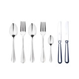 Roma 42 - Piece Stainless Steel Flatware Set - Service for 6