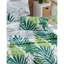 Ensemble de housse de couette 100% coton vert / blanc / gris Janna-1157251922-1157251930