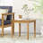 Outdoor Wood Square Side Table