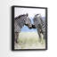 Affection africaine - reproduction encadrée de qualité supérieure - prête à être accrochée - aucun clou requis - aucun clou requis-108016875-108016884