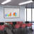 Nicklos T-Base Training Seminar Table, 2 M Stack Chairs-32817766-32817768
